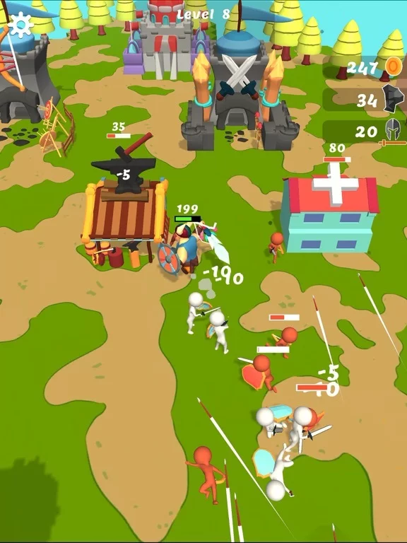 Изображение игры: War of Islands: Mine and Craft