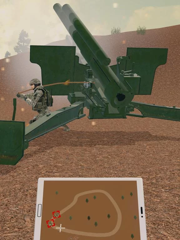 Изображение игры: Modern Cannon Strike