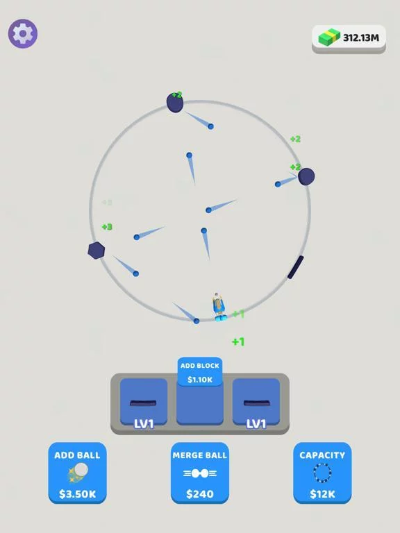 Изображение игры: Balls Circle