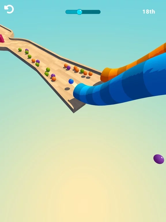 Изображение игры: Marble Run - Race