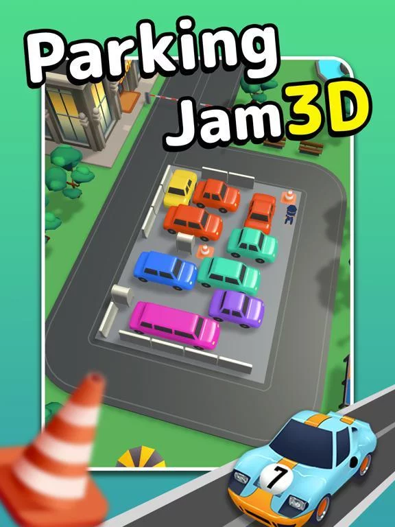 Изображение игры: 3D Car Game: Parking Jam