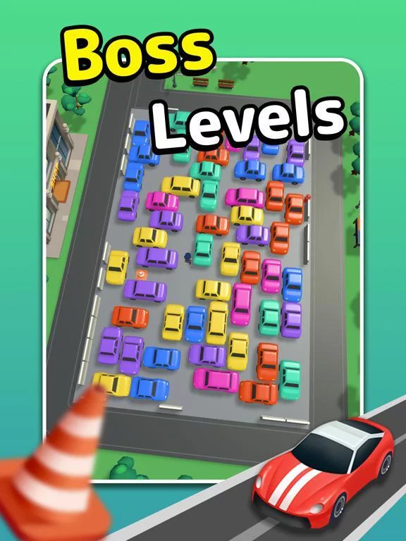 Изображение игры: 3D Car Game: Parking Jam