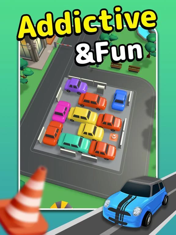 Изображение игры: 3D Car Game: Parking Jam