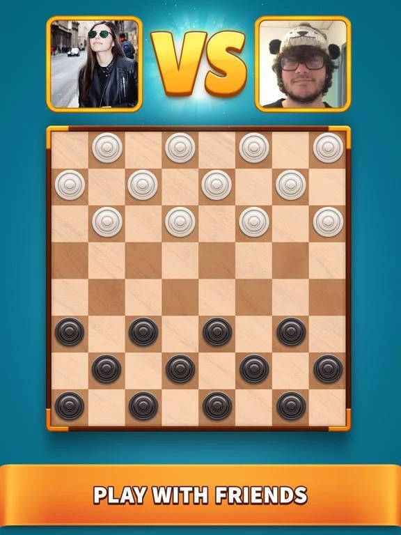 Изображение игры: Checkers Clash: Board Game