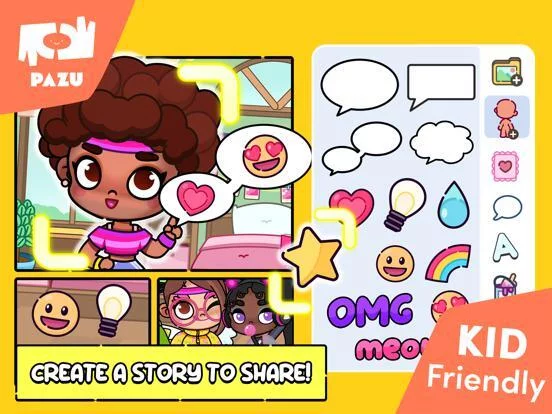 Изображение игры: Characters maker kids games