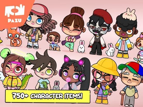 Изображение игры: Characters maker kids games