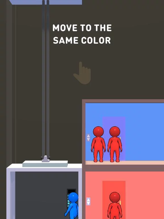 Изображение игры: Elevator Sorting
