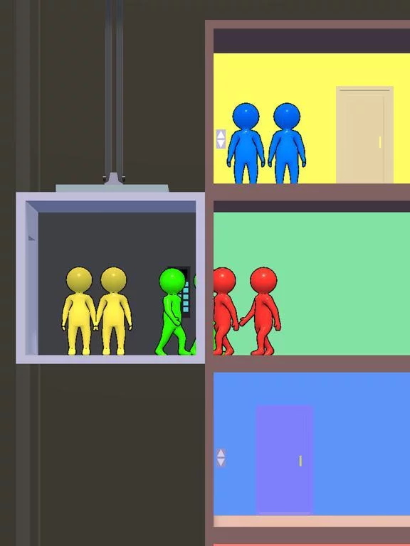Изображение игры: Elevator Sorting