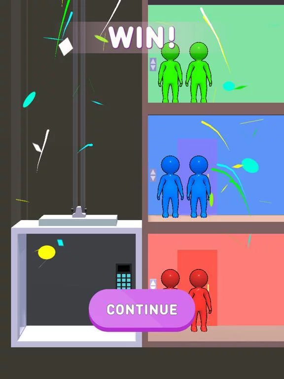 Изображение игры: Elevator Sorting