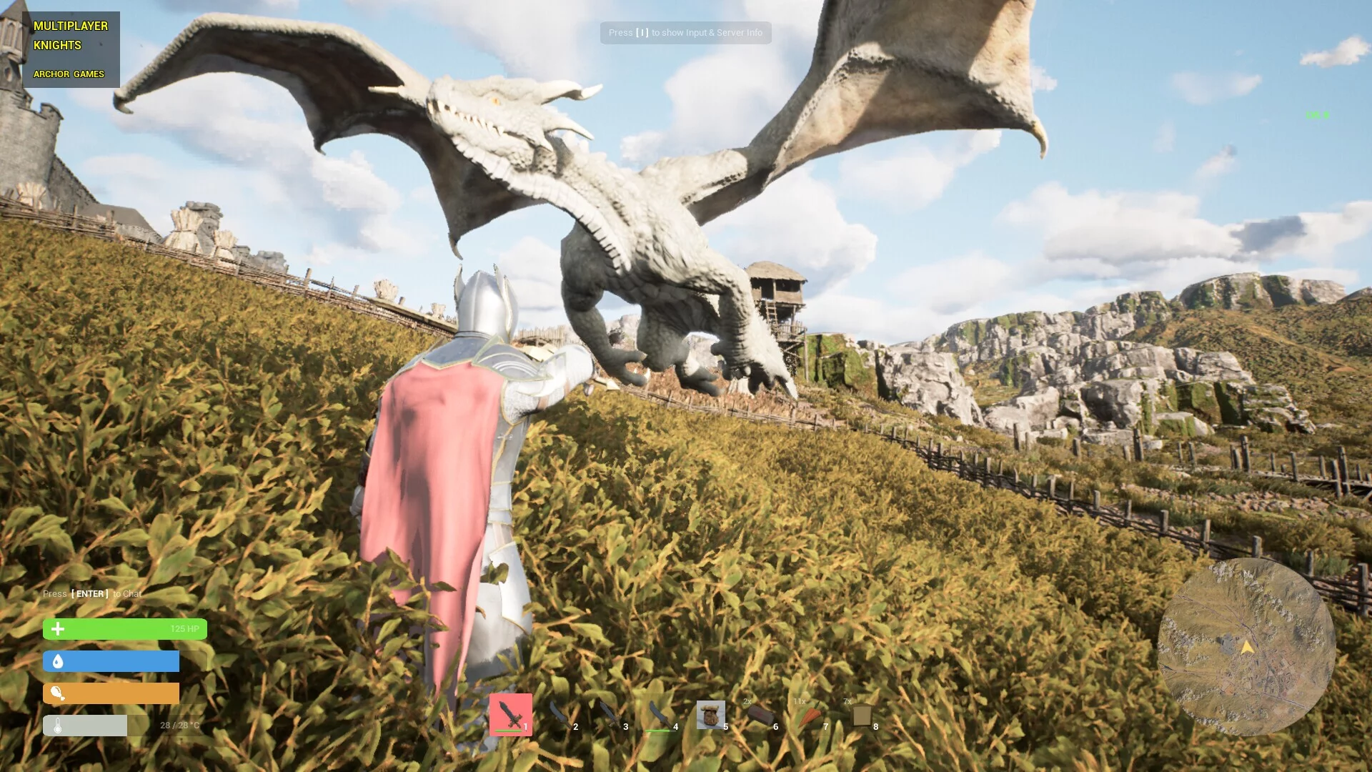 Изображение игры: MULTIPLAYER KNIGHTS