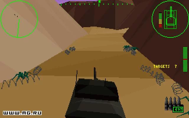 Изображение игры: Tank Commander