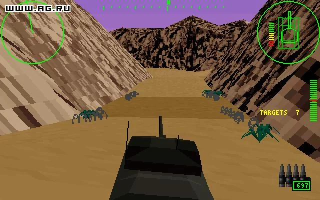 Изображение игры: Tank Commander