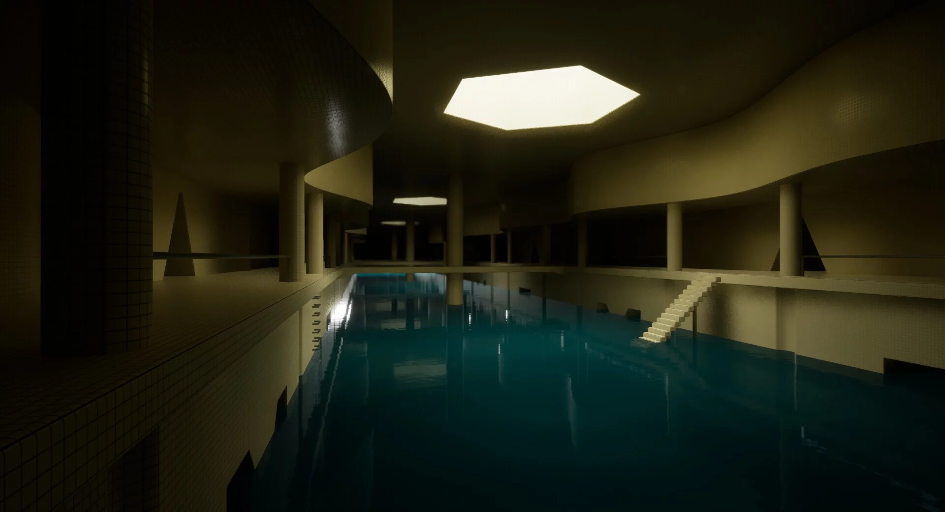 Изображение игры: The Backrooms: Liminal Reality