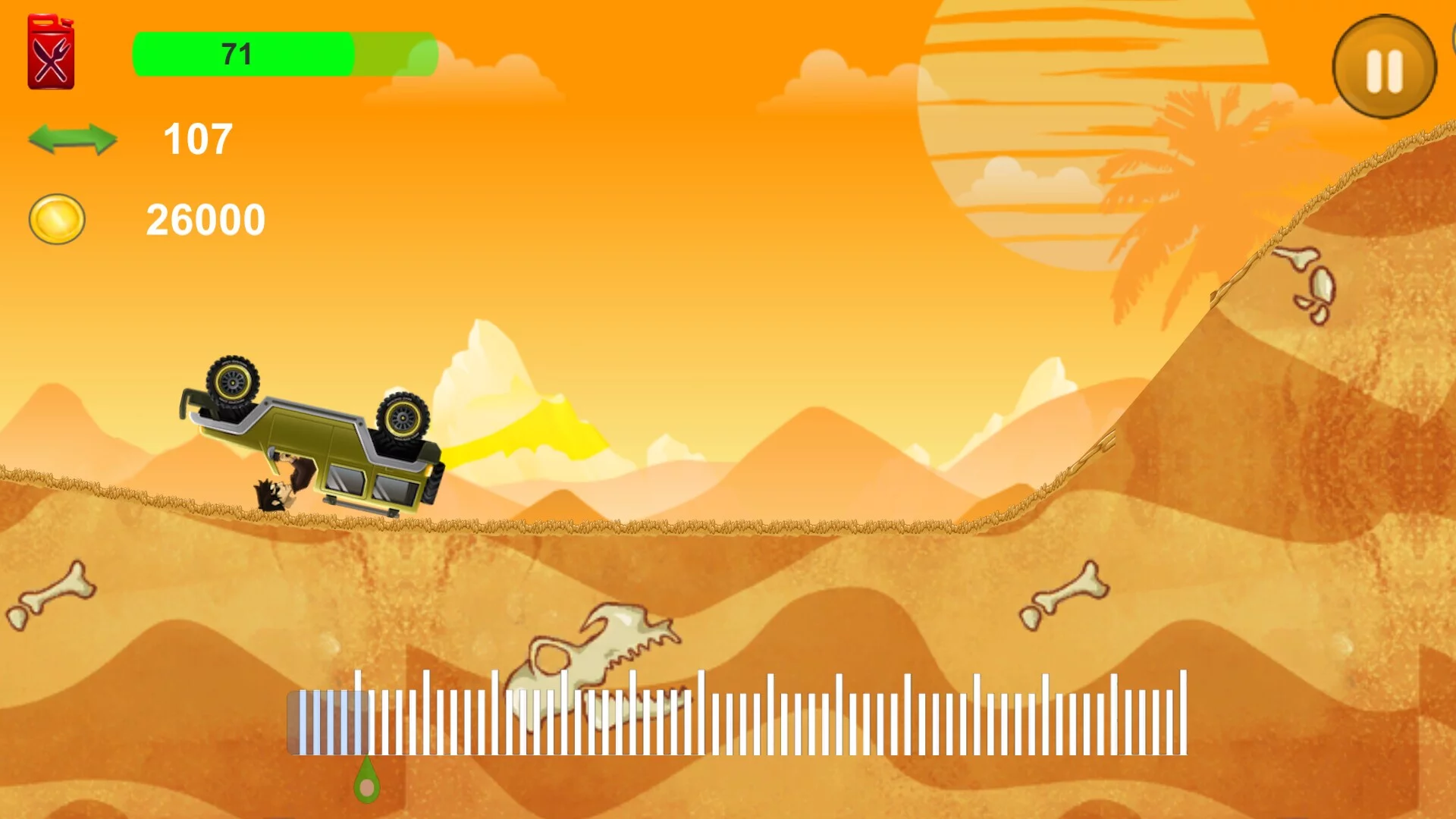 Изображение игры: Crazy Hill Racing