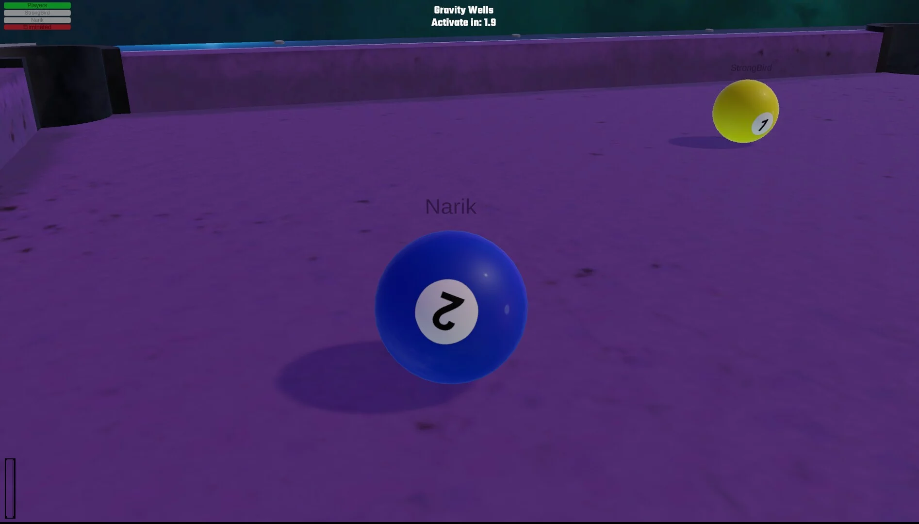 Изображение игры: Pool Ball Battle Royale
