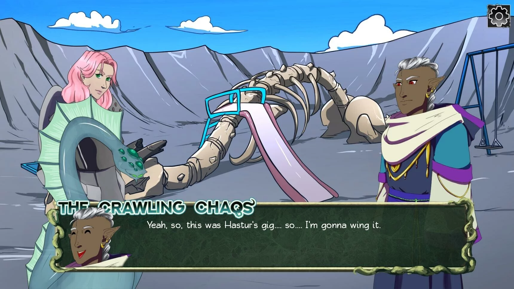 Изображение игры: Army of Tentacles: (Not) A Cthulhu Dating Sim 2