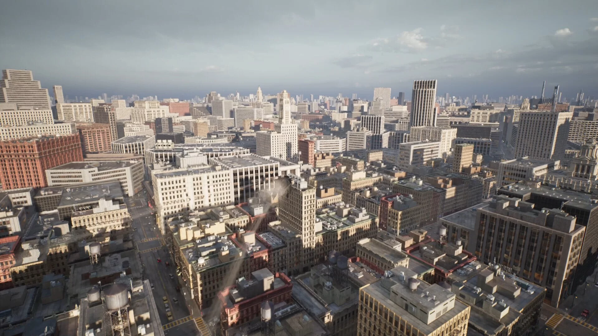 Изображение игры: The City: Superhero Flying Experience