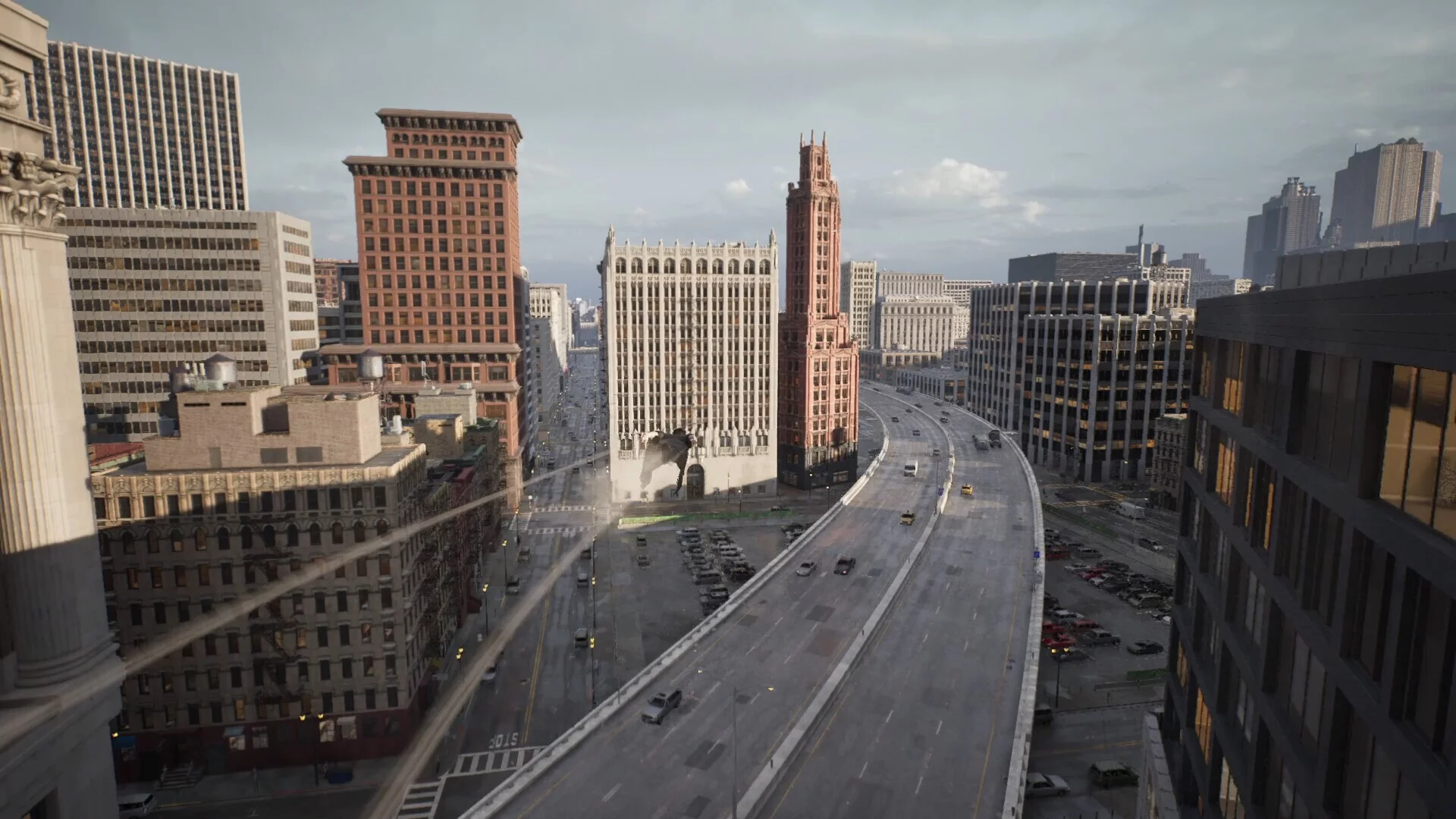 Изображение игры: The City: Superhero Flying Experience