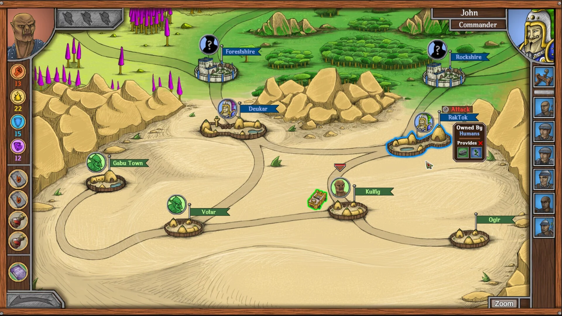 Изображение игры: The Orc Invasion