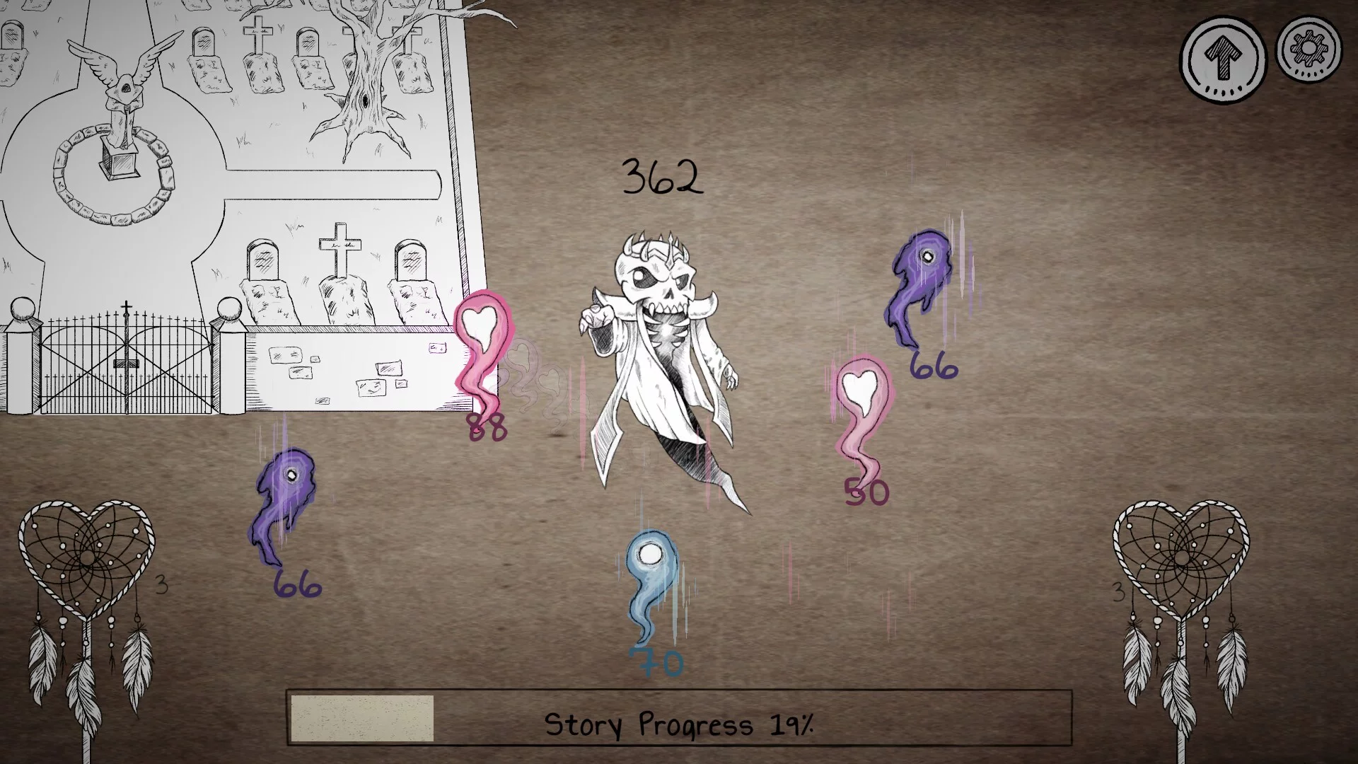 Изображение игры: Lich Clicker