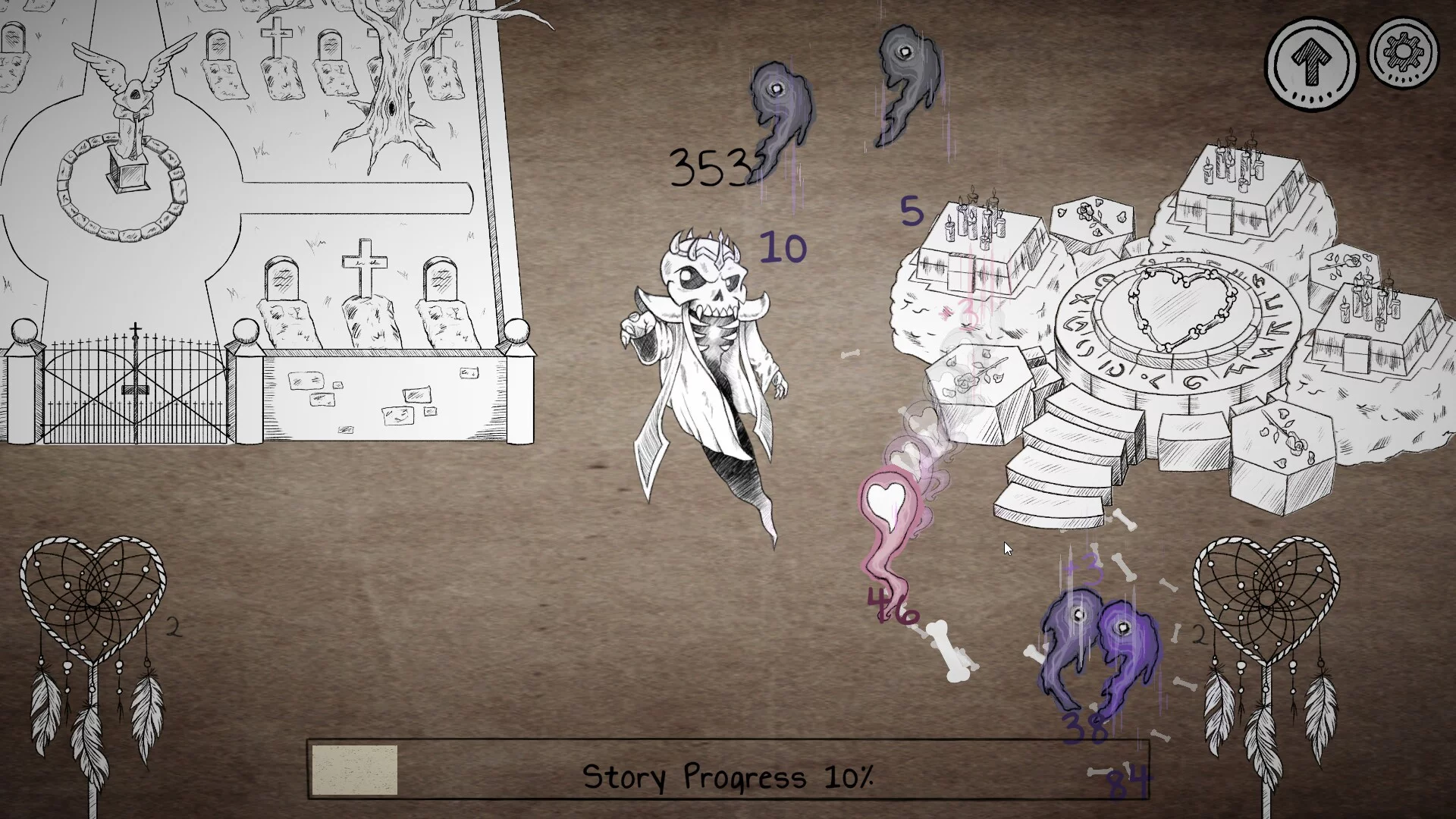 Изображение игры: Lich Clicker