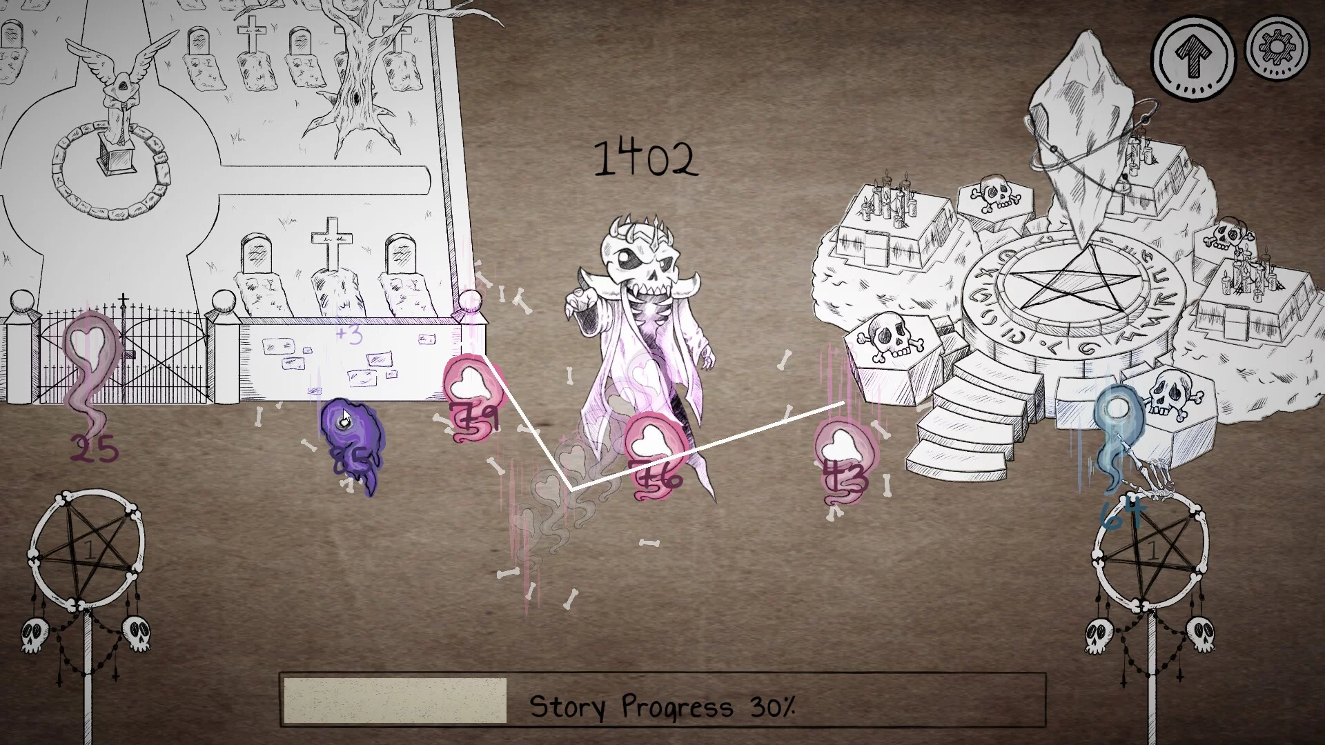 Изображение игры: Lich Clicker