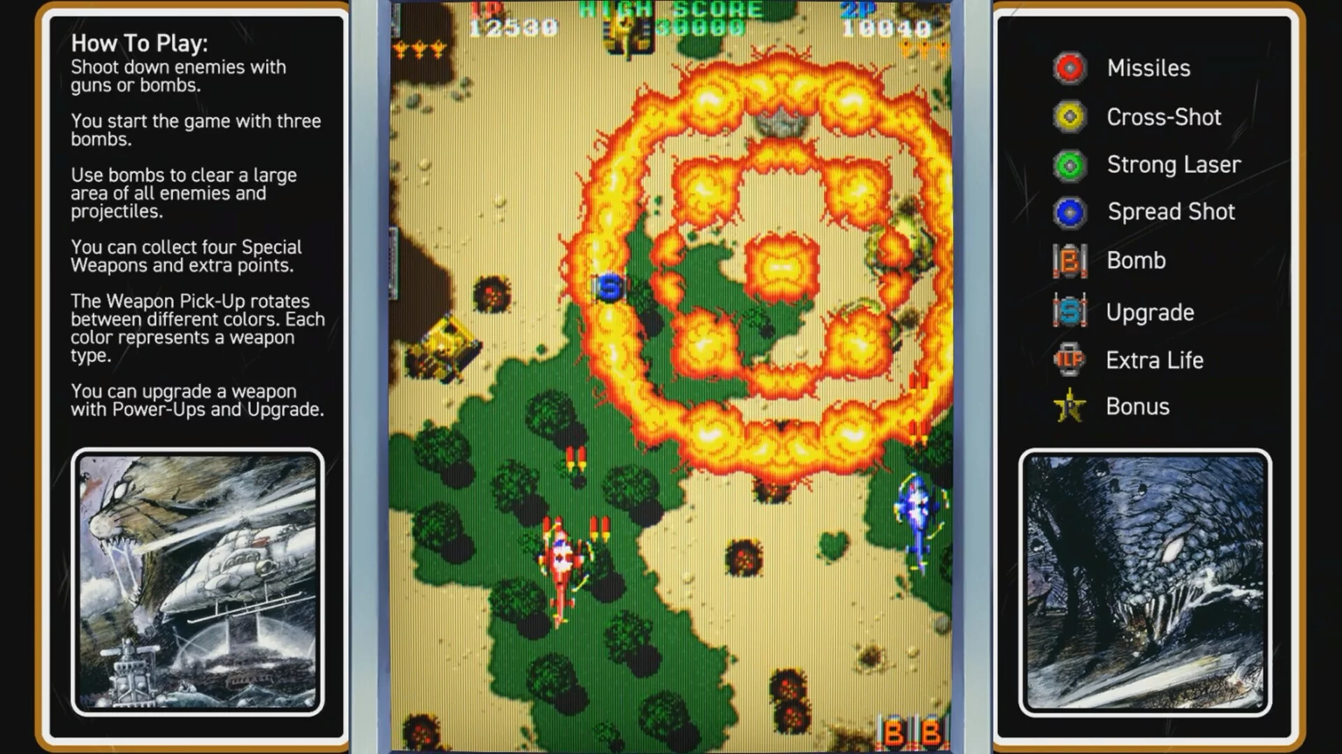 Изображение игры: Twin Cobra (2023)