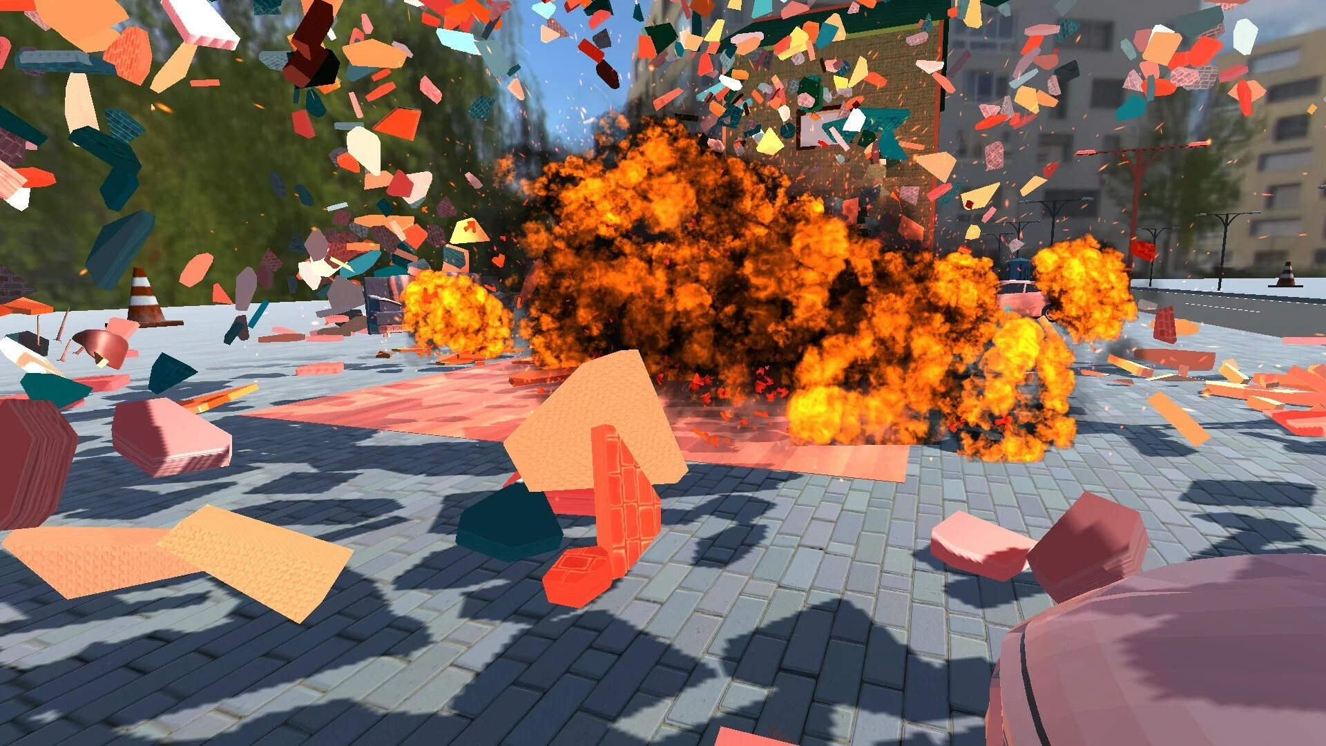 Изображение игры: DESTROY Simulator VR