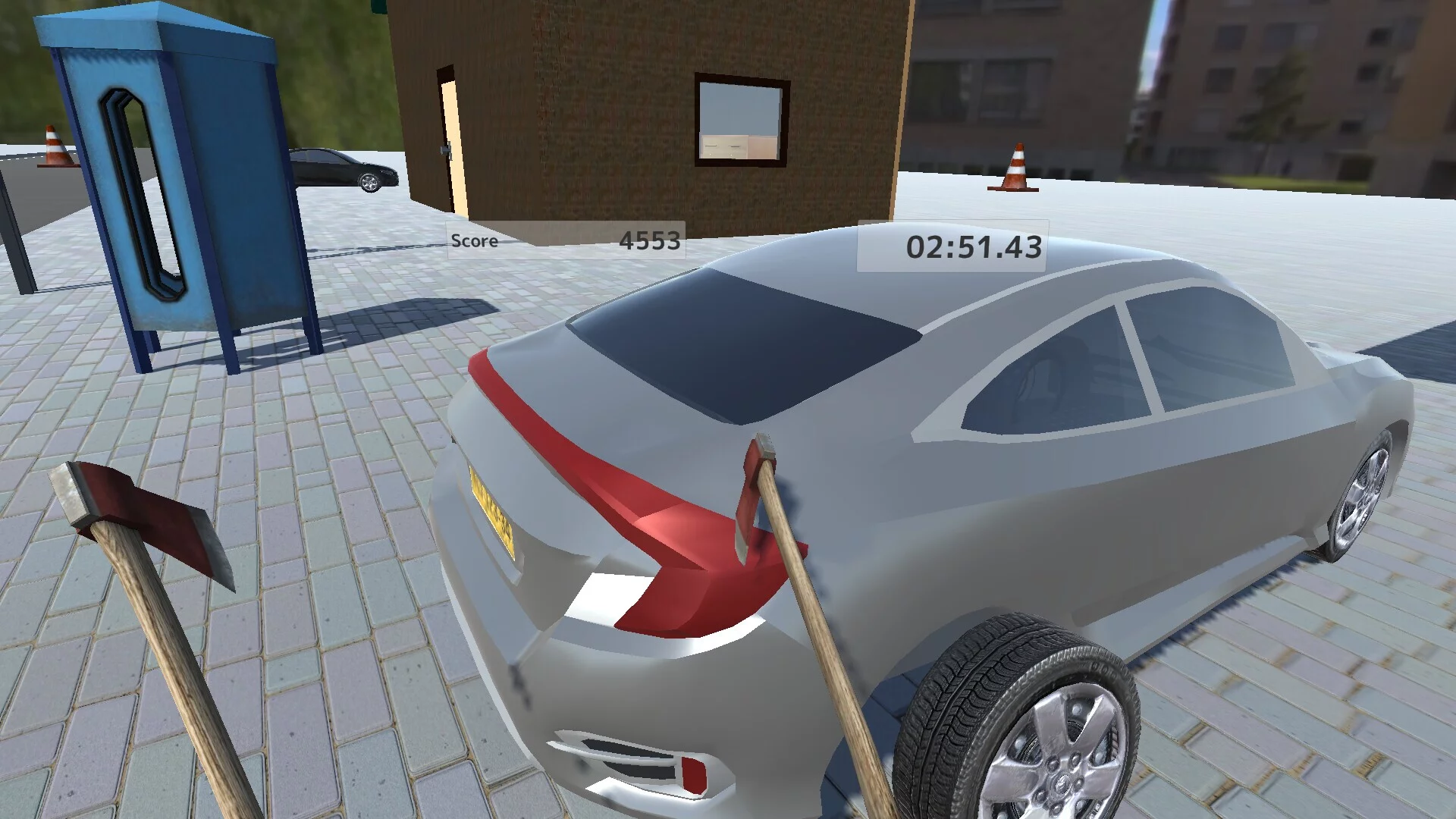 Изображение игры: DESTROY Simulator VR