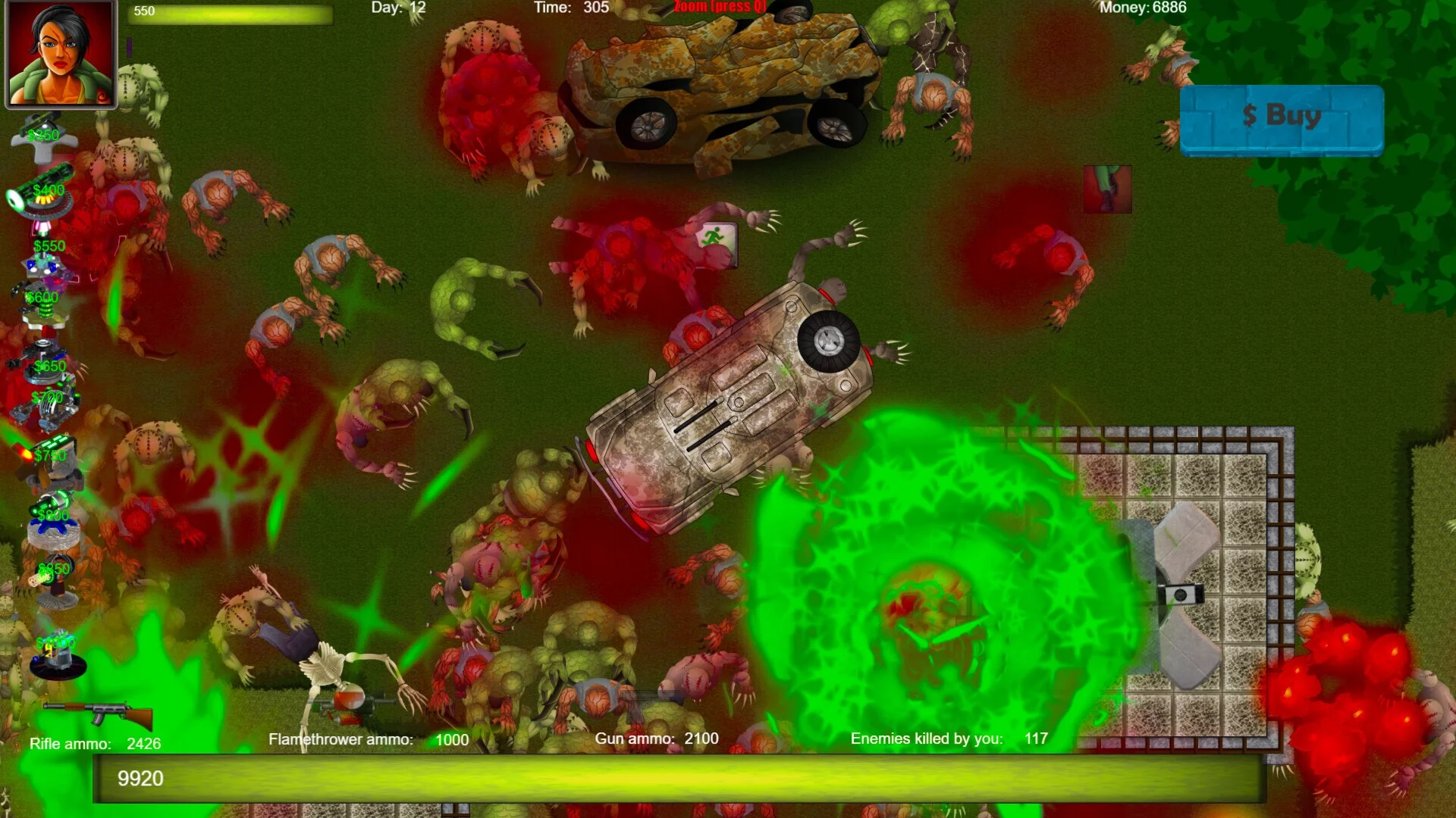 Изображение игры: Zombie Apocalypse - The Last Fortress