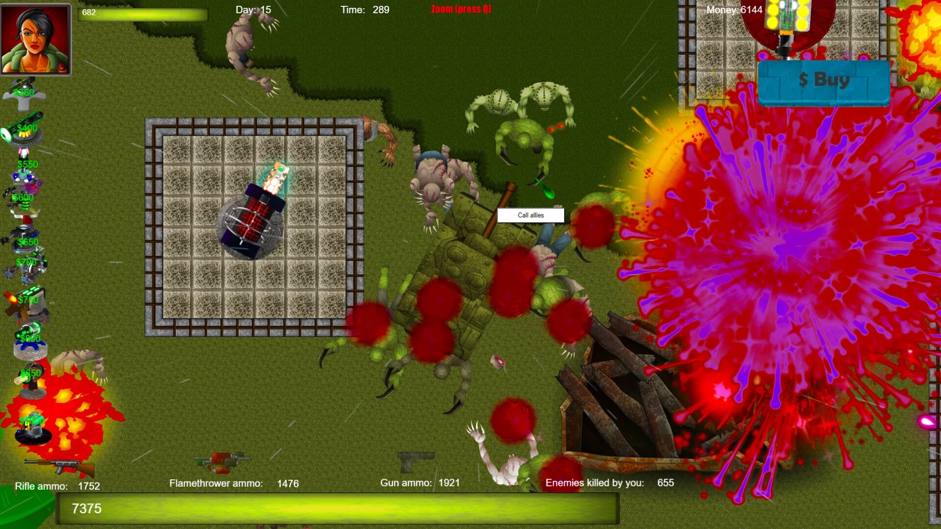 Изображение игры: Zombie Apocalypse - The Last Fortress
