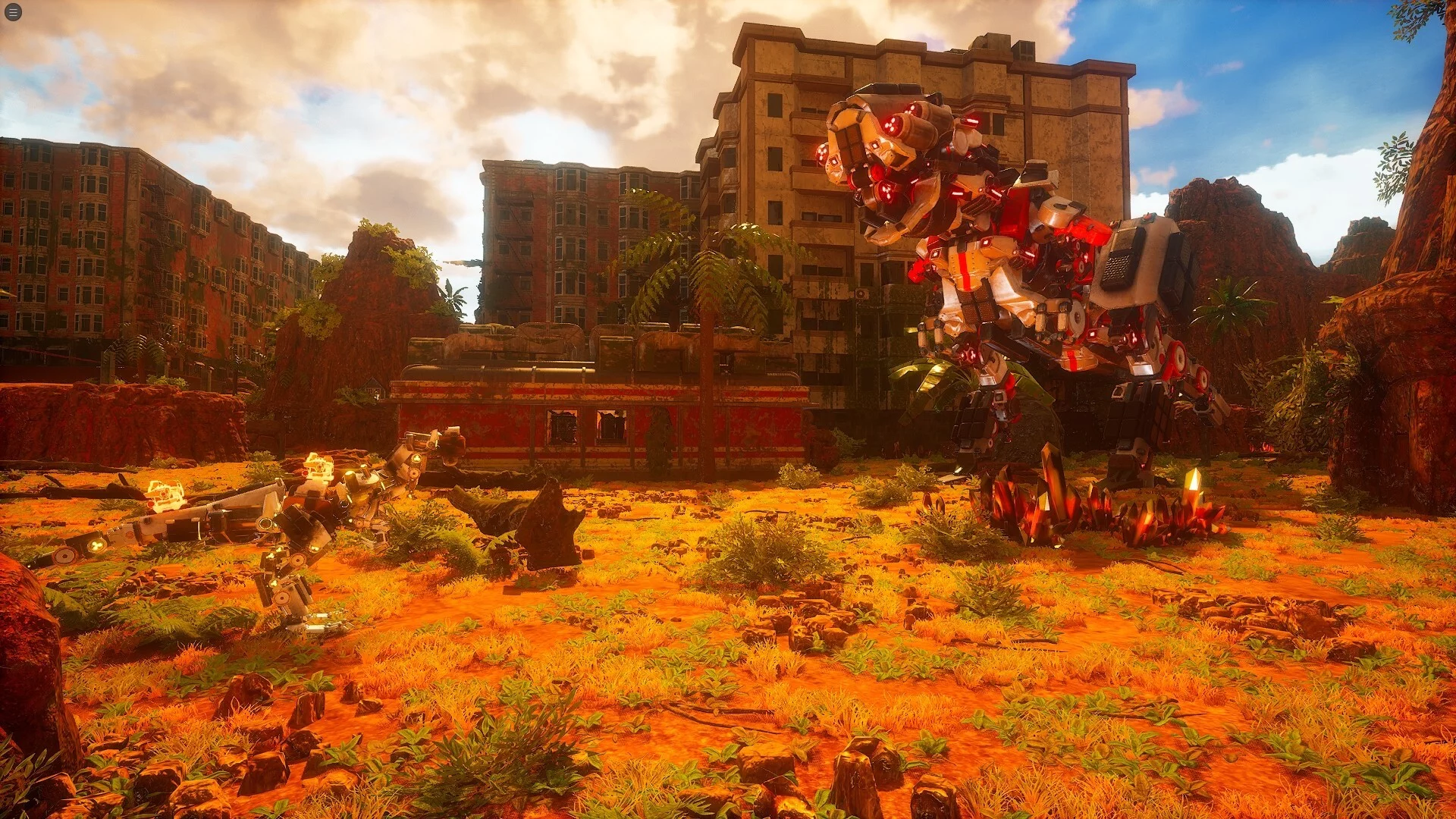 Изображение игры: Karagon (Survival Robot Riding FPS)