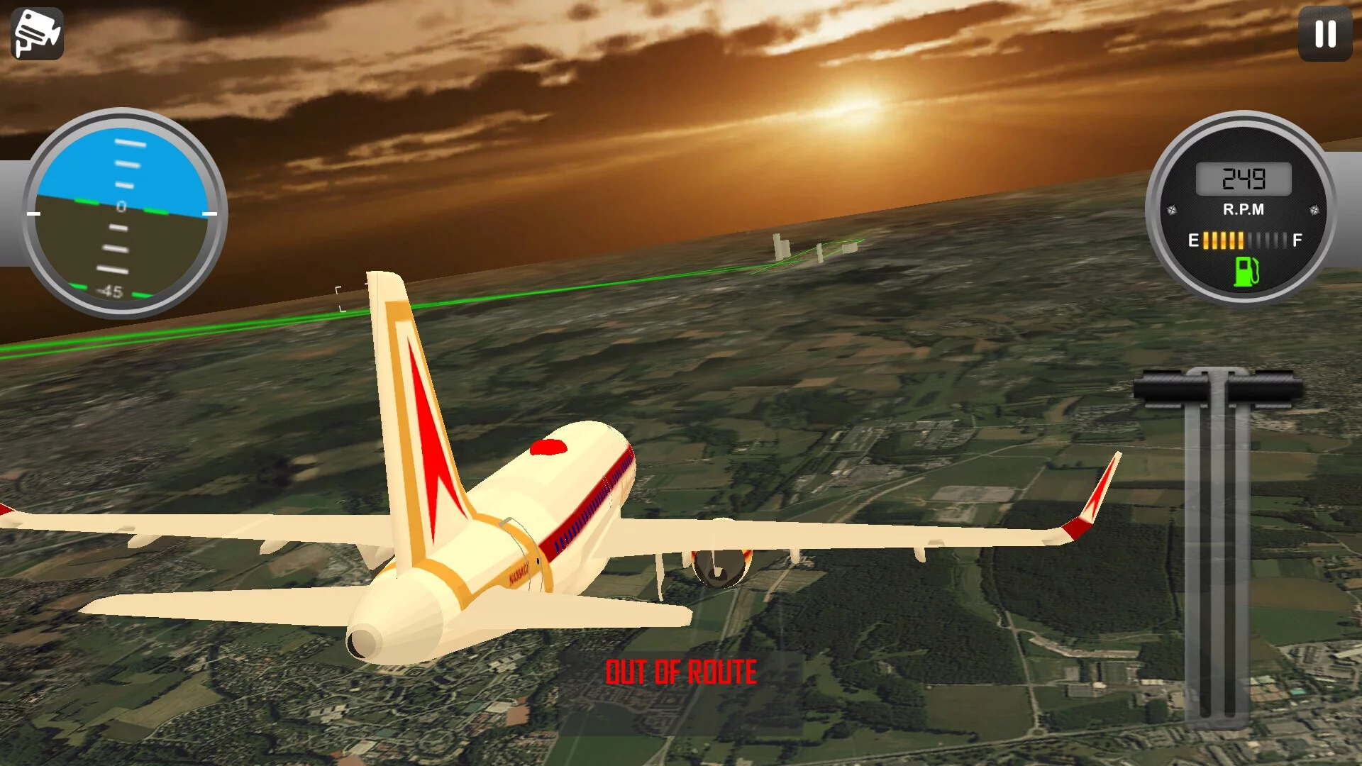 Изображение игры: School Flight Simulator