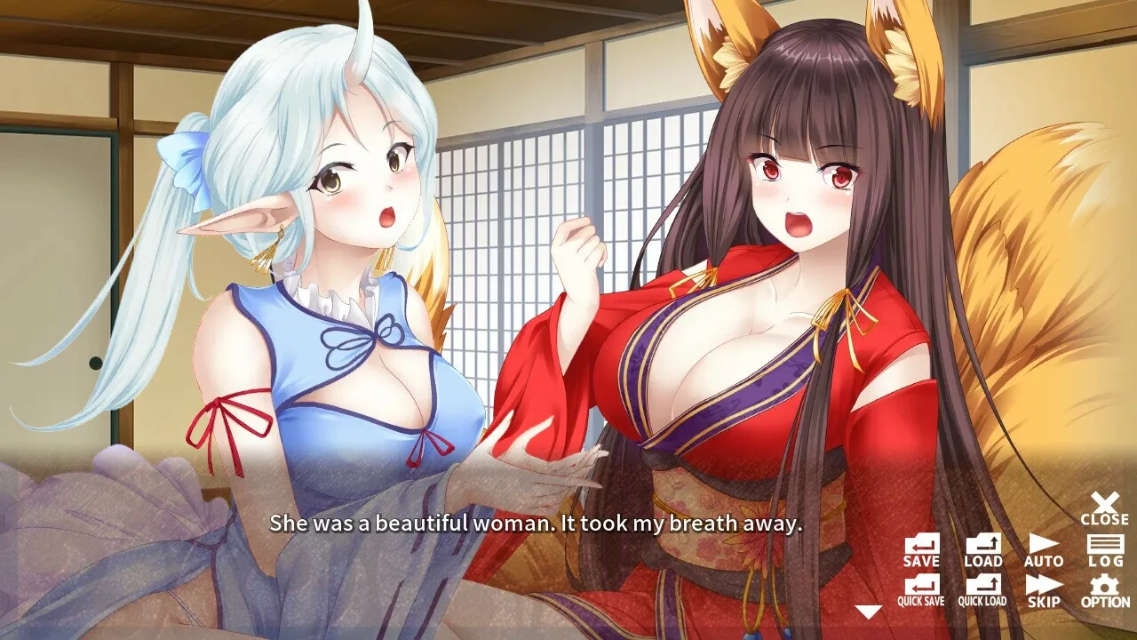 Изображение игры: 没落陰陽絵巻 - Tale of the fallen Onmyoji