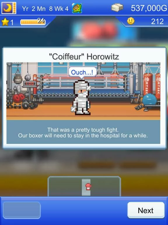 Изображение игры: Boxing Gym Story