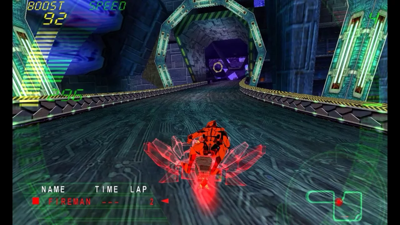 Изображение игры: Millennium Racer: Y2K Fighter