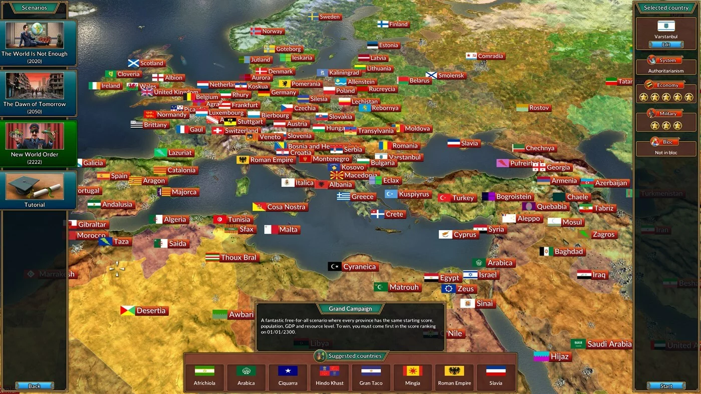 Изображение игры: Realpolitiks New Power