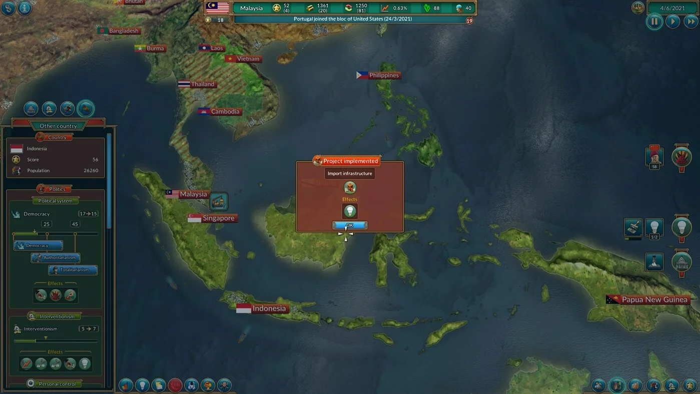 Изображение игры: Realpolitiks New Power