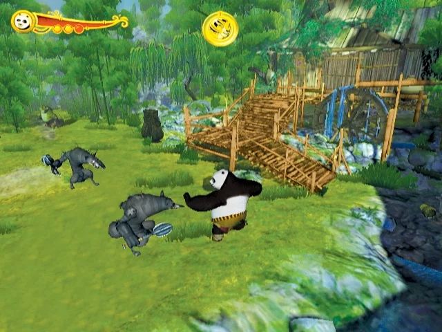 Изображение игры: Kung Fu Panda 2