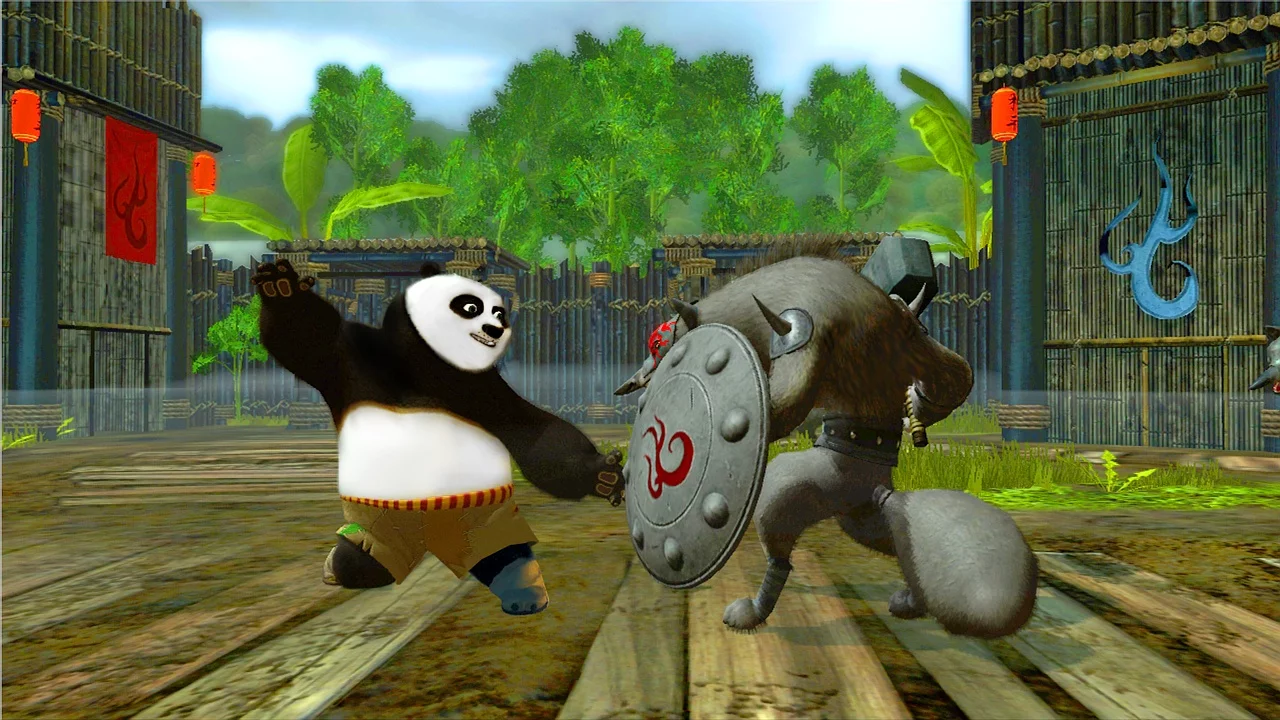 Изображение игры: Kung Fu Panda 2