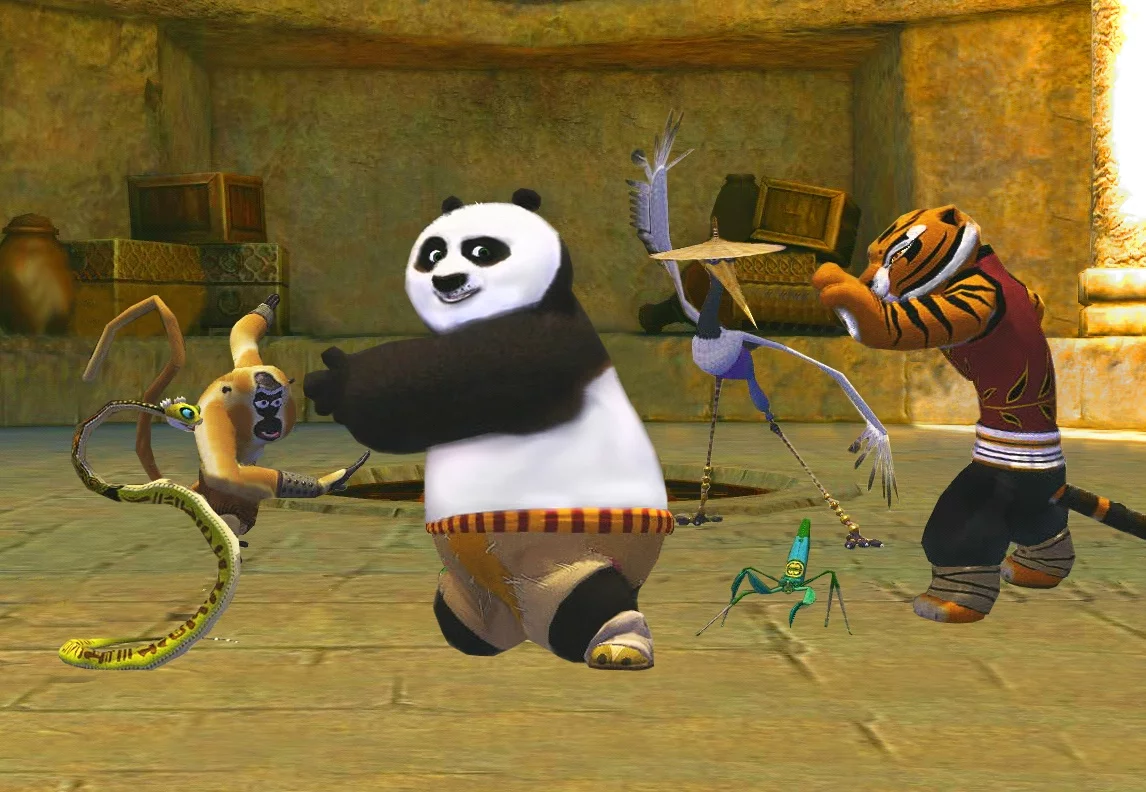 Изображение игры: Kung Fu Panda 2