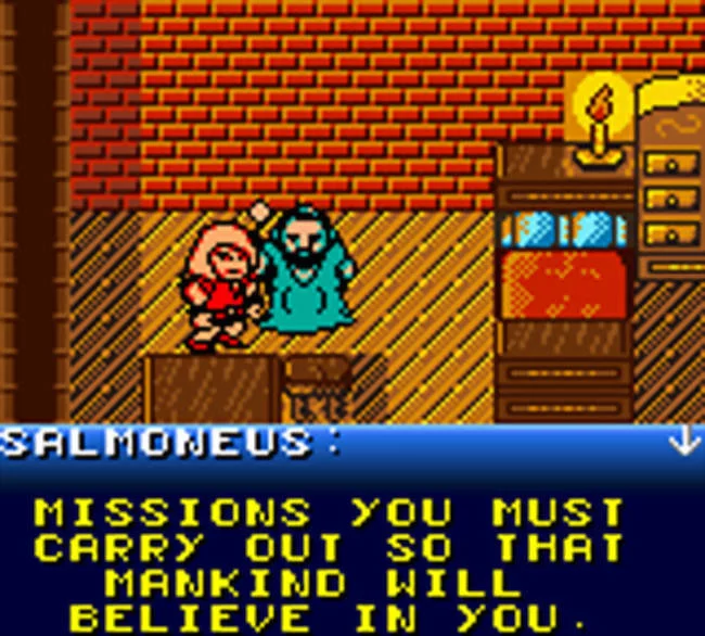 Изображение игры: Hercules - The Legendary Journeys (GBC)