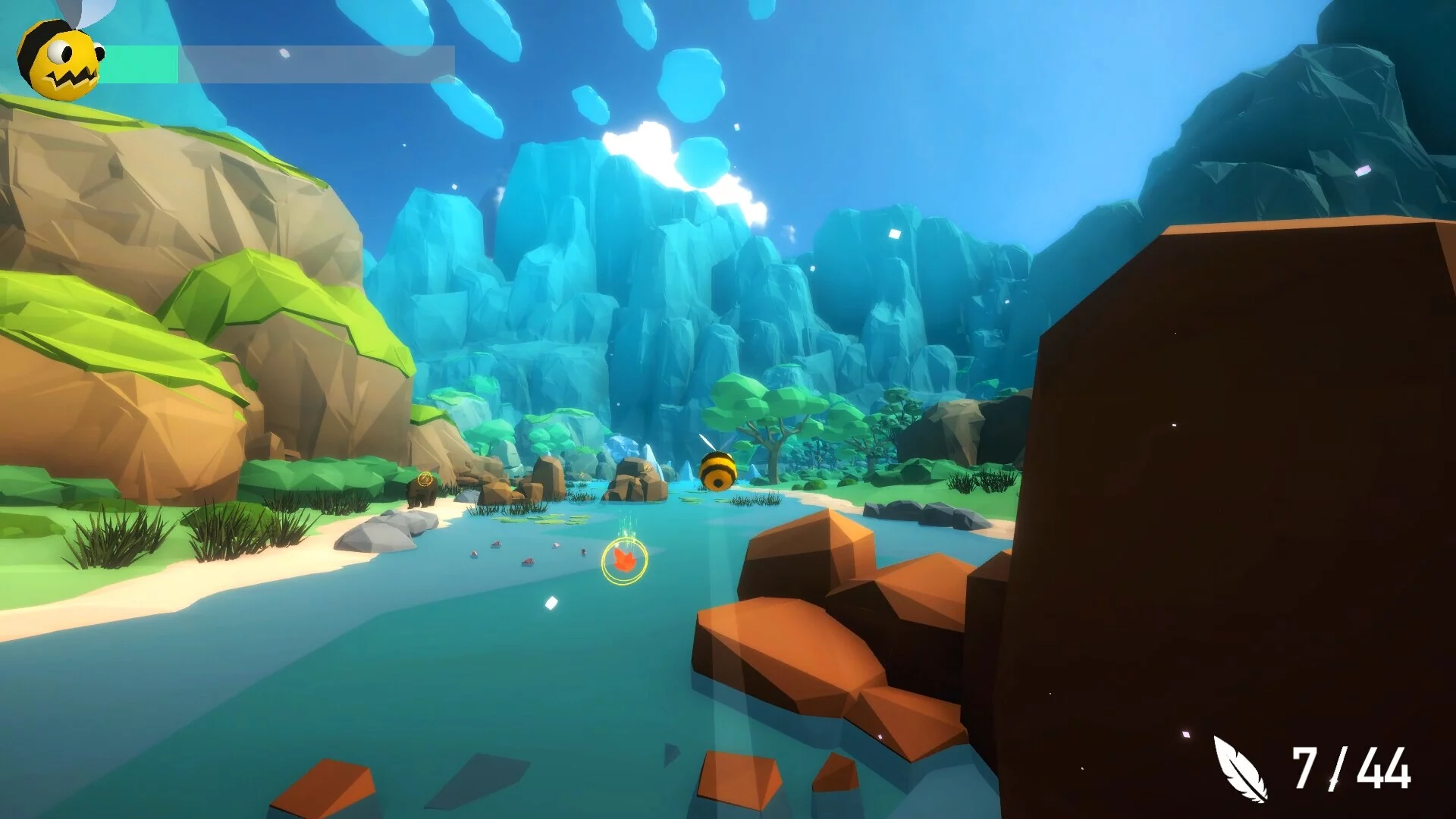 Изображение игры: Bumblebee - Little Bee Adventure