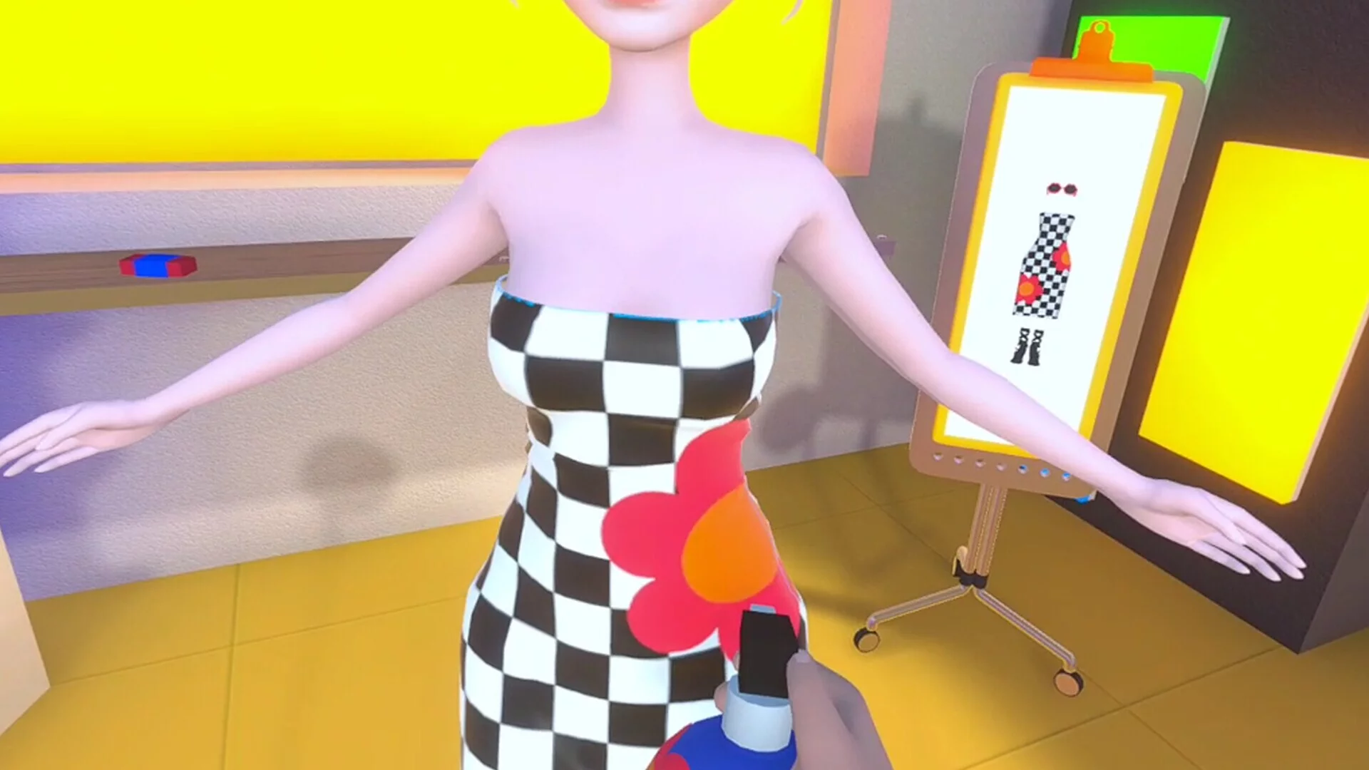 Изображение игры: Styling Shop VR