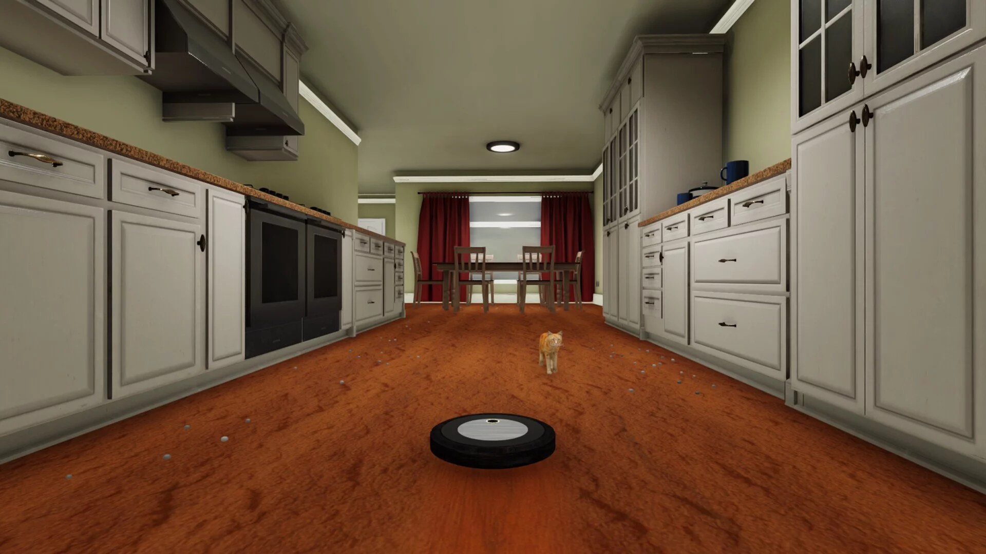 Изображение игры: Robot Room Cleaner