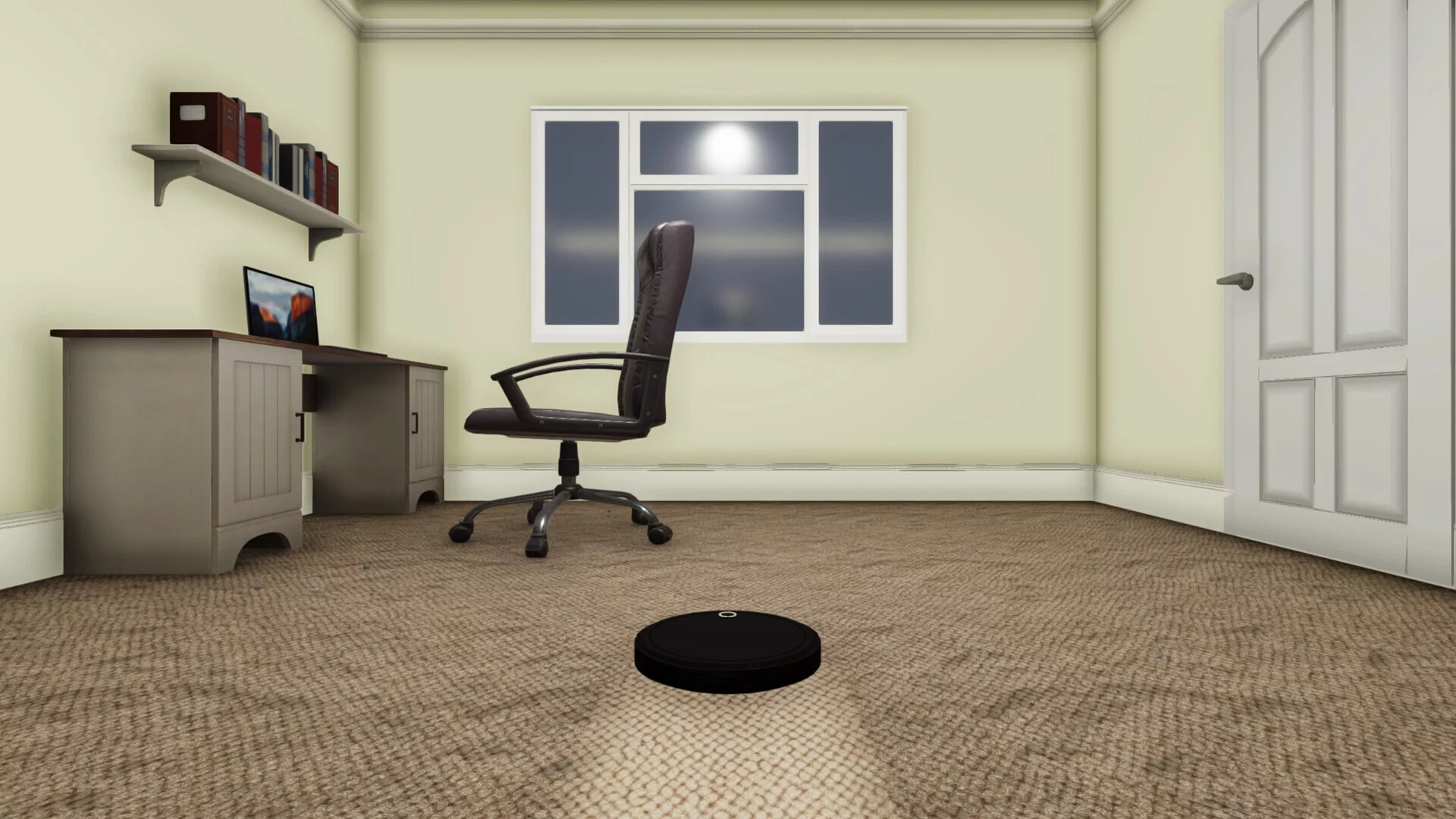 Изображение игры: Robot Room Cleaner