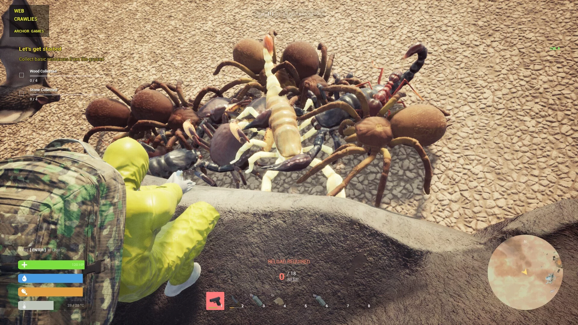 Изображение игры: Web Crawlies {Multiplayer}