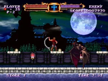 Изображение игры: Castlevania: The Adventure ReBirth