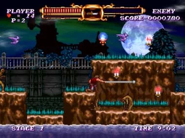 Изображение игры: Castlevania: The Adventure ReBirth
