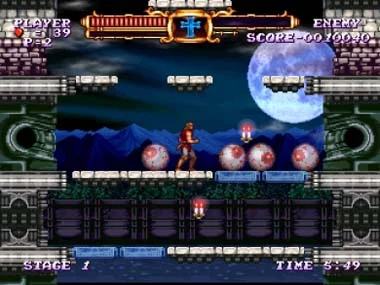 Изображение игры: Castlevania: The Adventure ReBirth